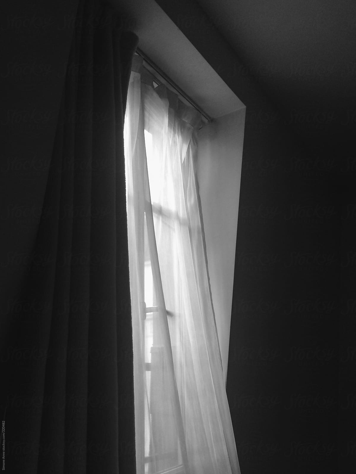 Black and white window