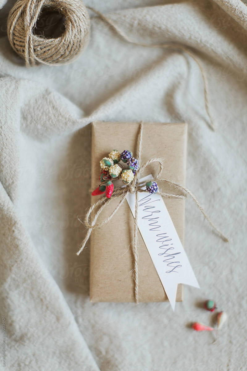 Eco friendly diy gift wrapping