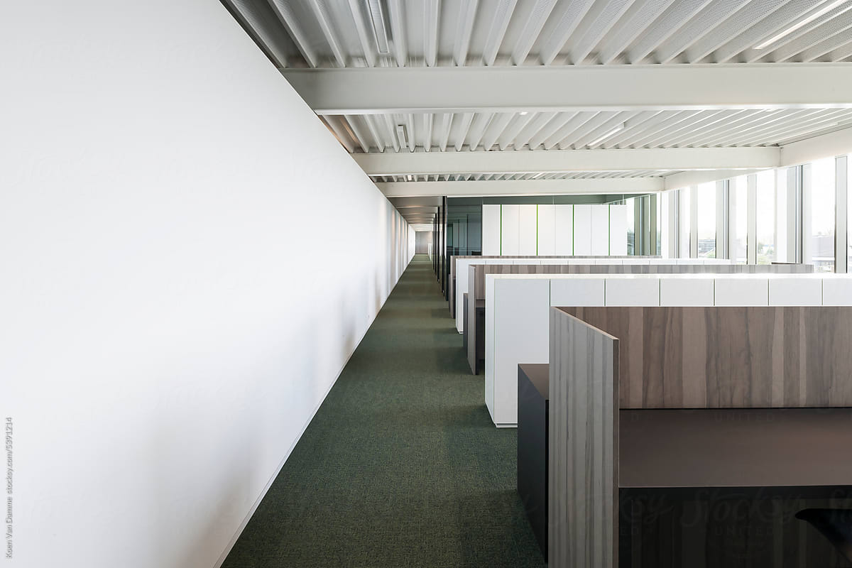 empty office desks