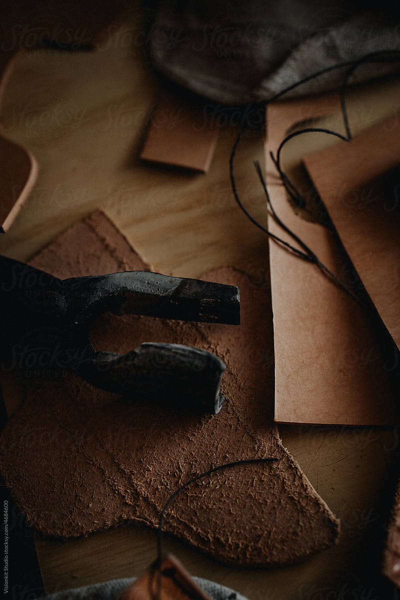 Leather Crafting and Bladesmithing.