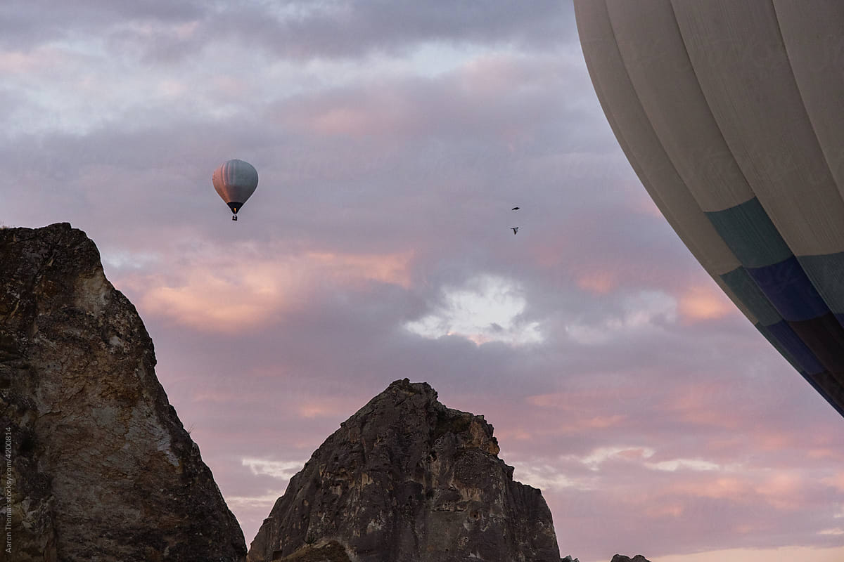 Hot-air Balloons over Cappadocia