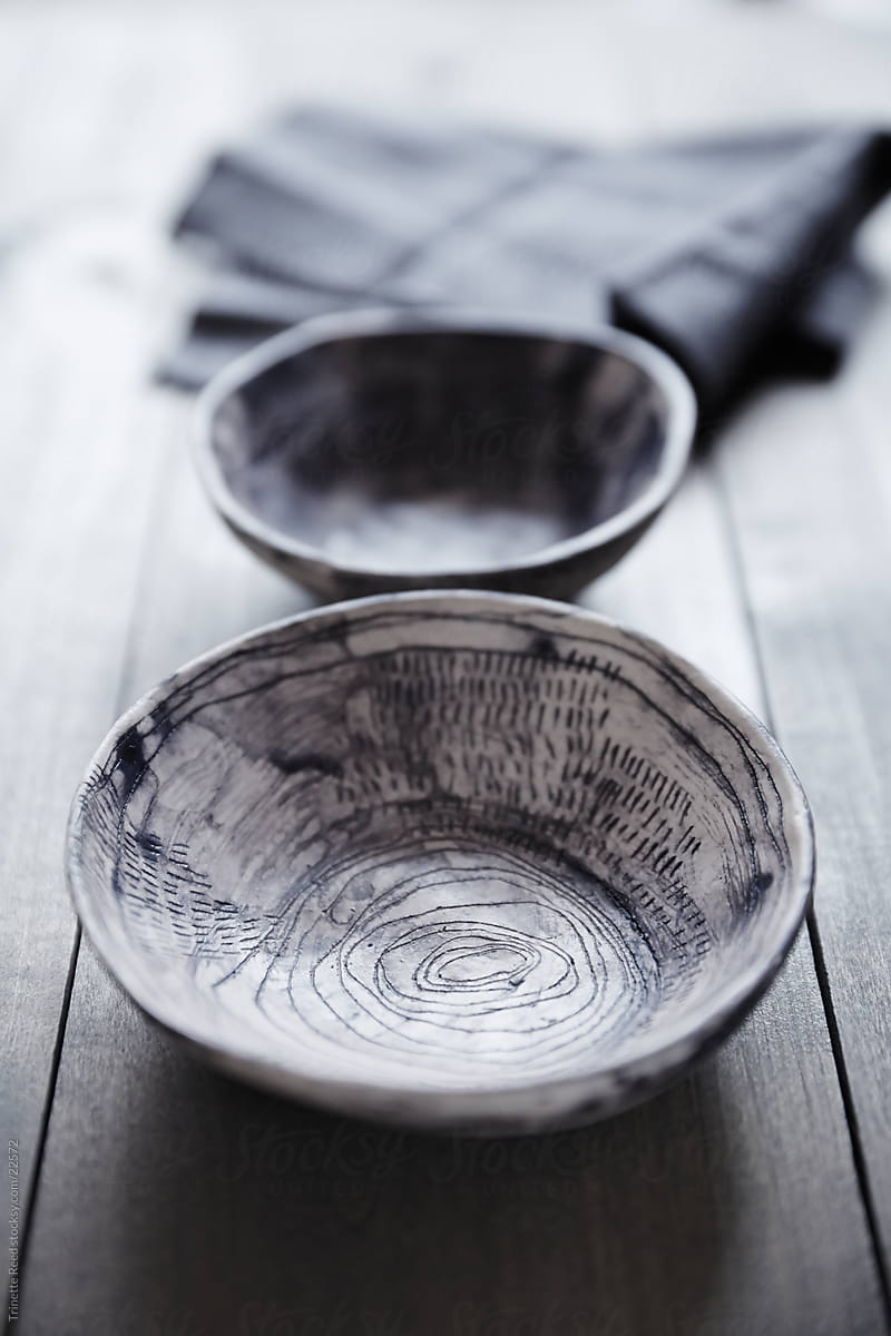 Wabi Sabi pottery bowls