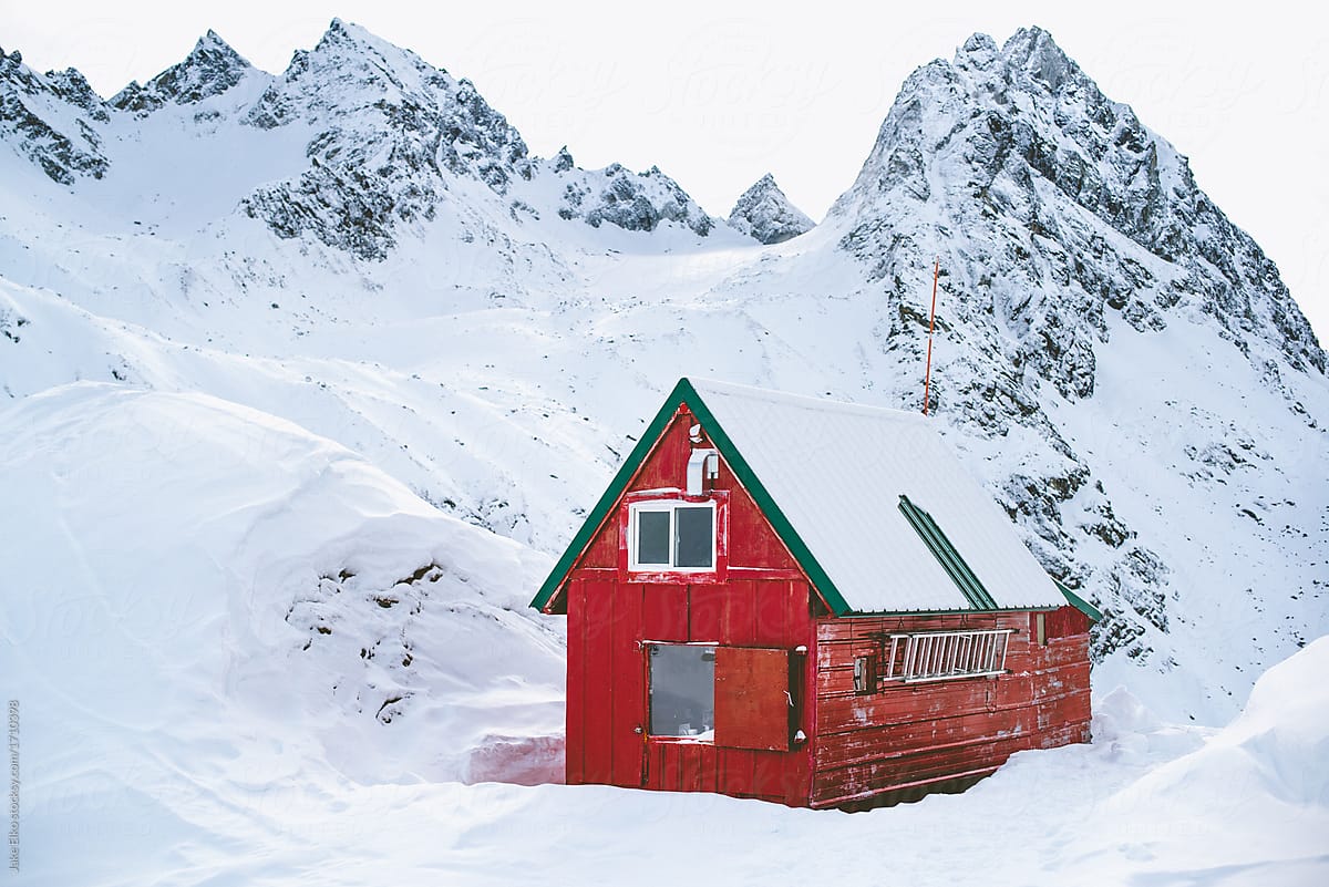 Isolated Cabin Near Palmer Alaska