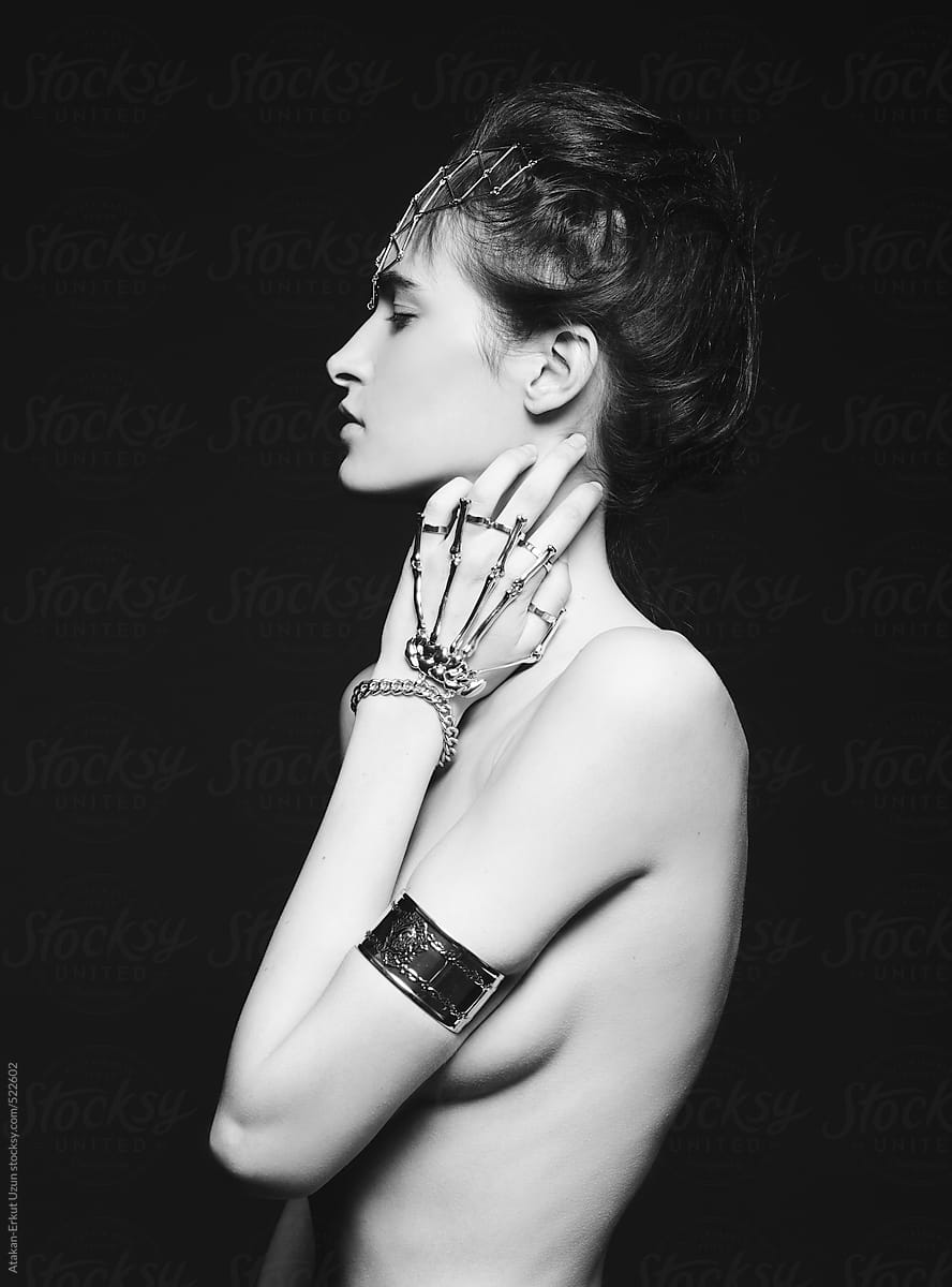 Nude Girl With Jewelry By Stocksy Contributor Atakan Erkut Uzun
