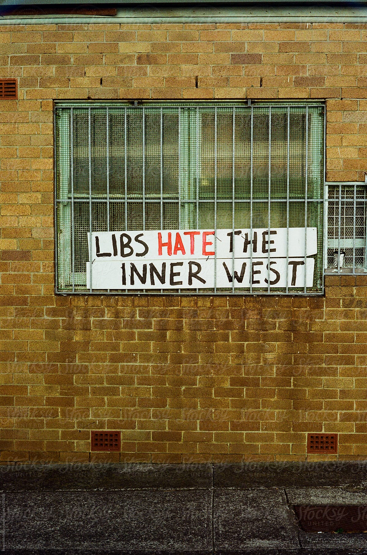 Westconnex Protest sign