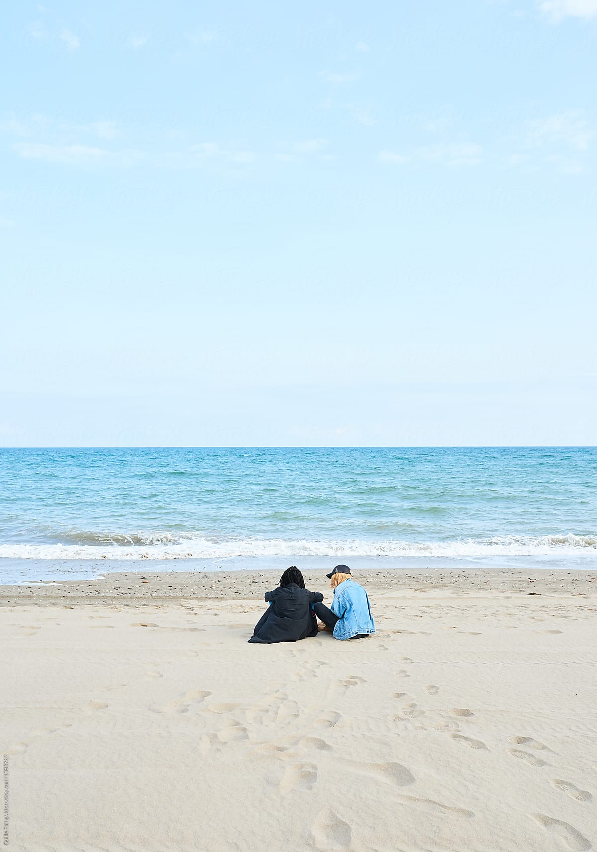 Girlfriends On Beach By Stocksy Contributor Guille Faingold Stocksy