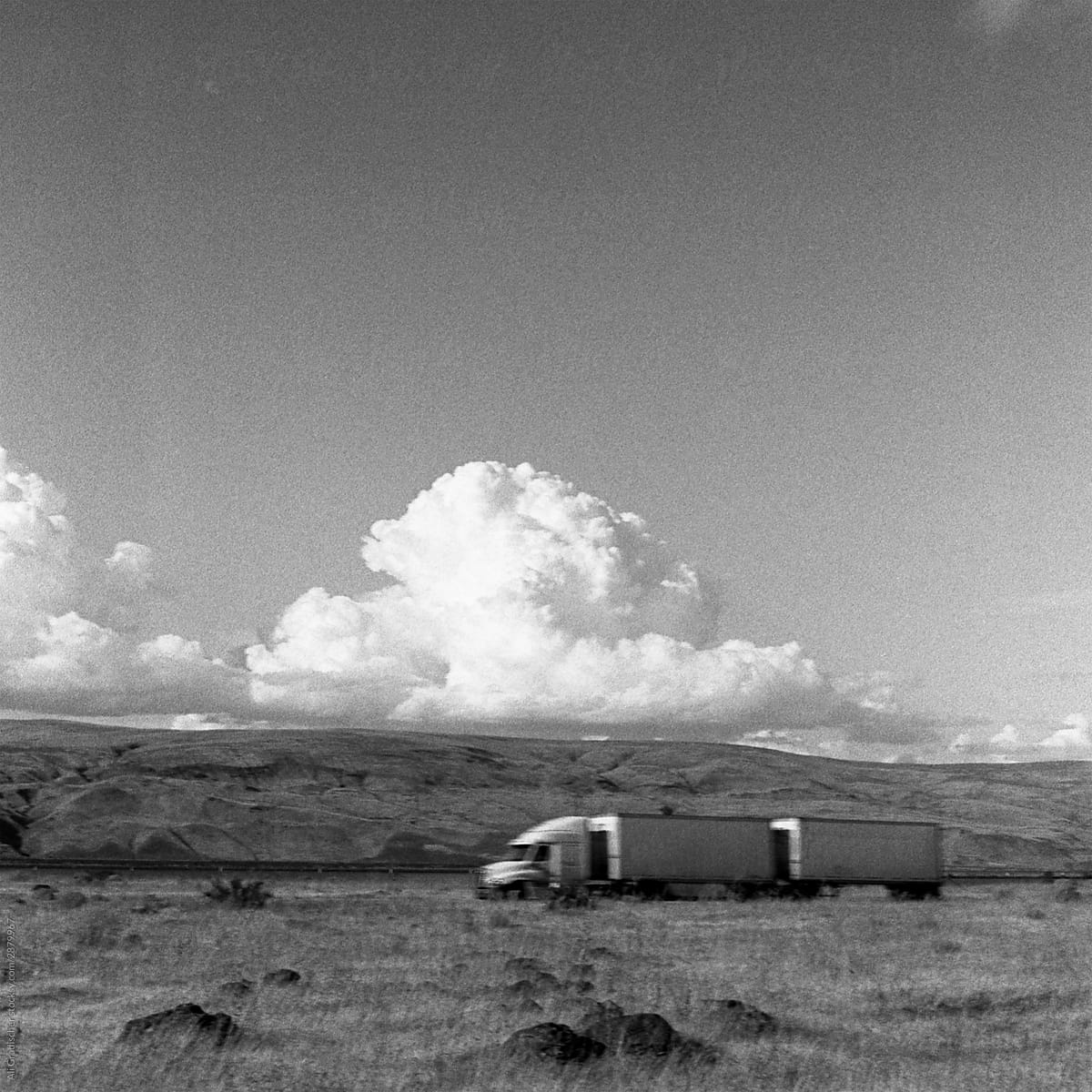 "On The Road In Central Oregon" by Stocksy Contributor "Ali Gradischer