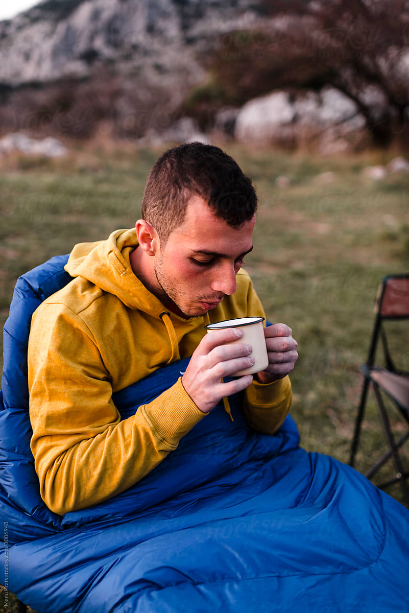 Coffe cup camping