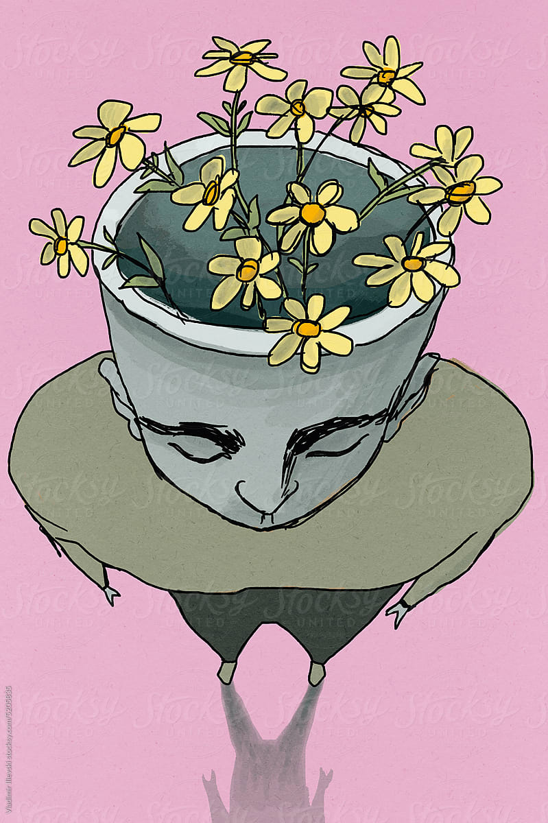 Thinking in Flowers is His Superpower
