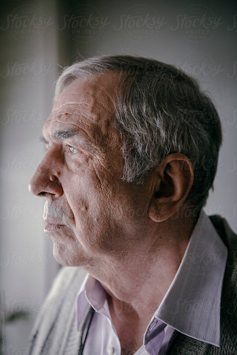Portrait of An older man