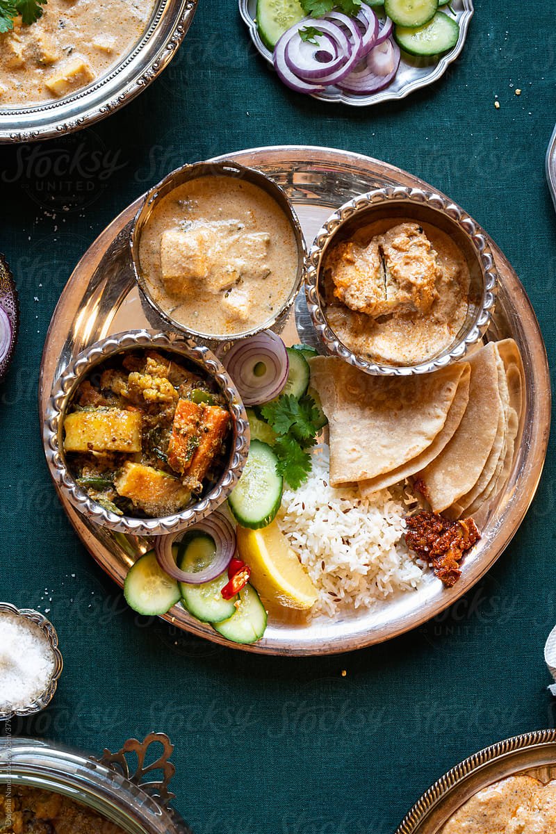 INdian Vegetarian Thali