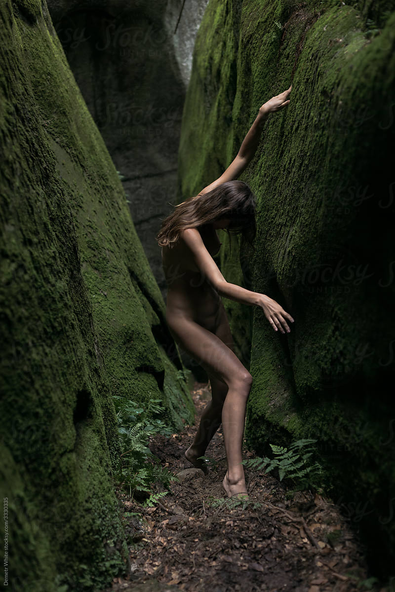 Mountain Gorge Art Nude By Stocksy Contributor Demetr White Stocksy
