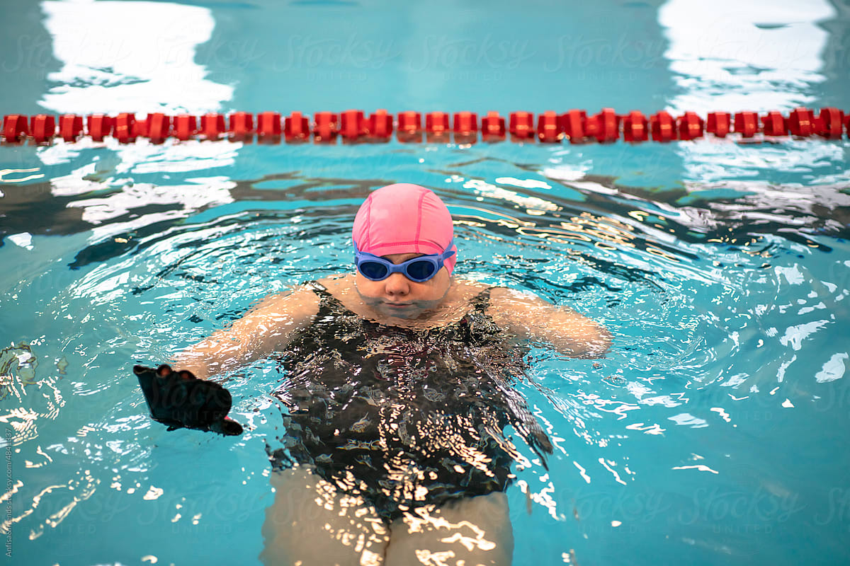 amputee swimmer
