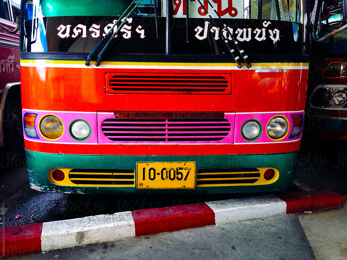 Colourful Thai Bus