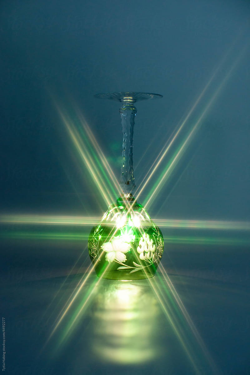Green Crystal Glass