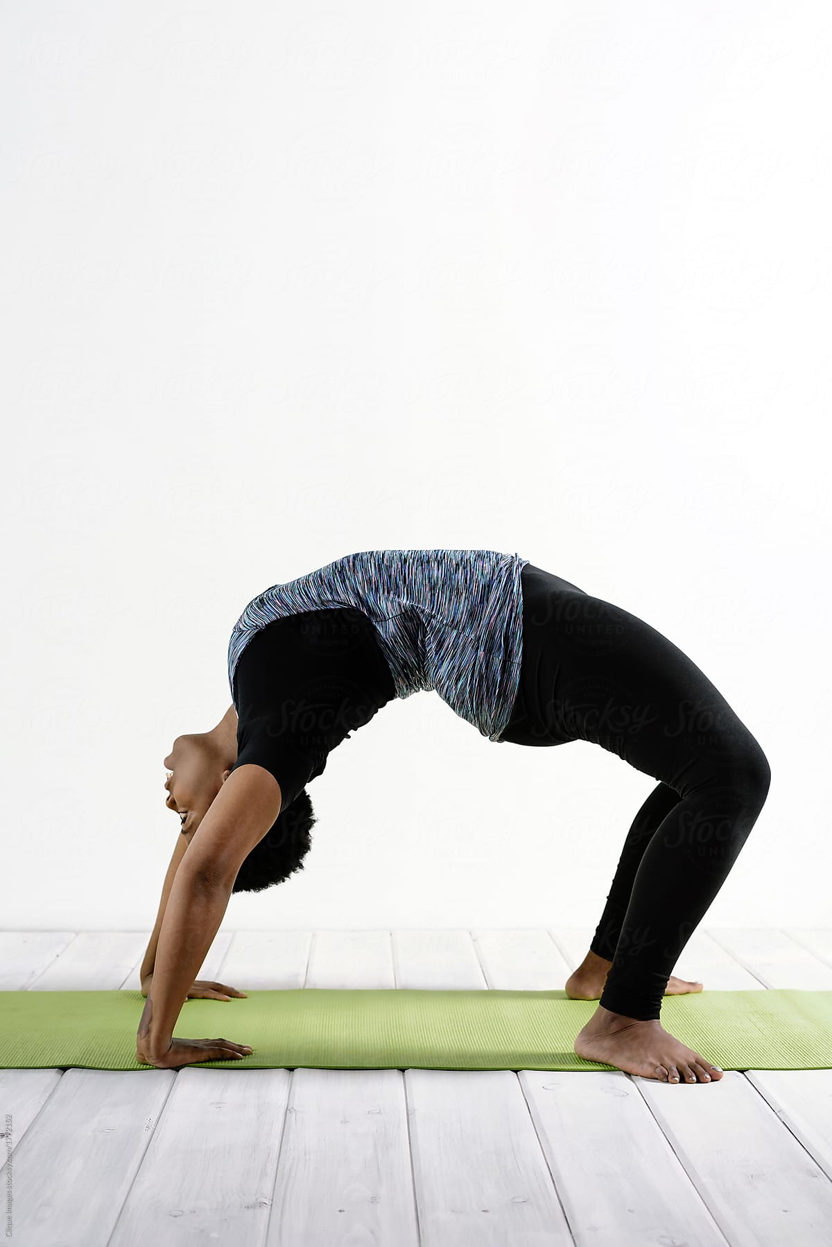 Plus-size Yogi Practicing Asana by Stocksy Contributor Clique Images -  Stocksy