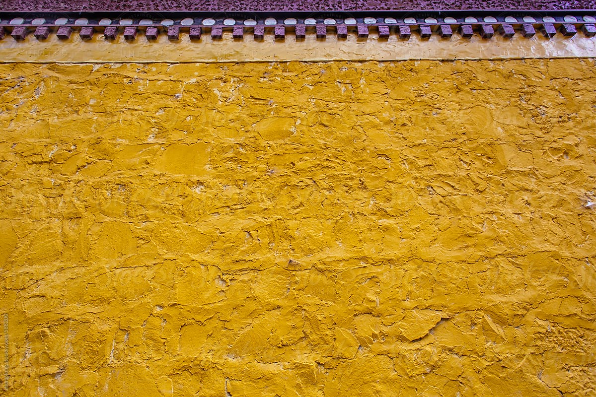 The lama temple wall