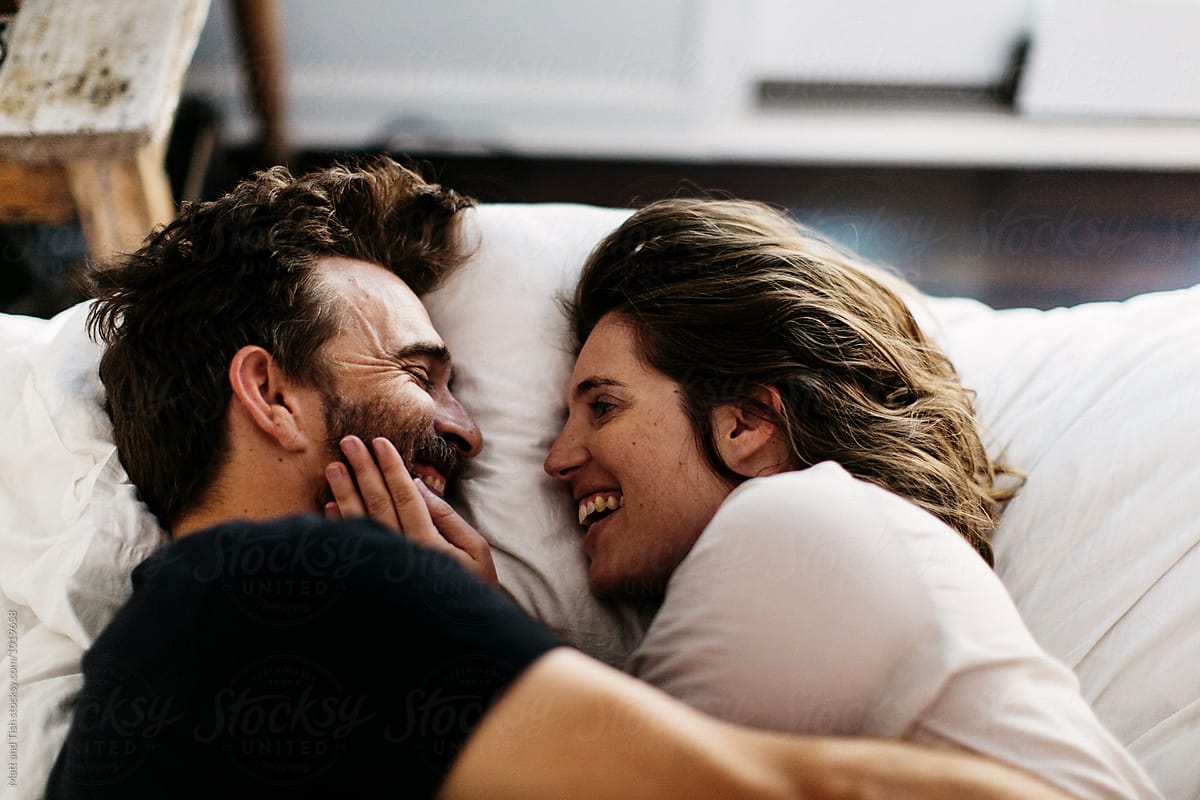 Facing Each Other In Bed By Stocksy Contributor Latisha Lyn Photography Stocksy 