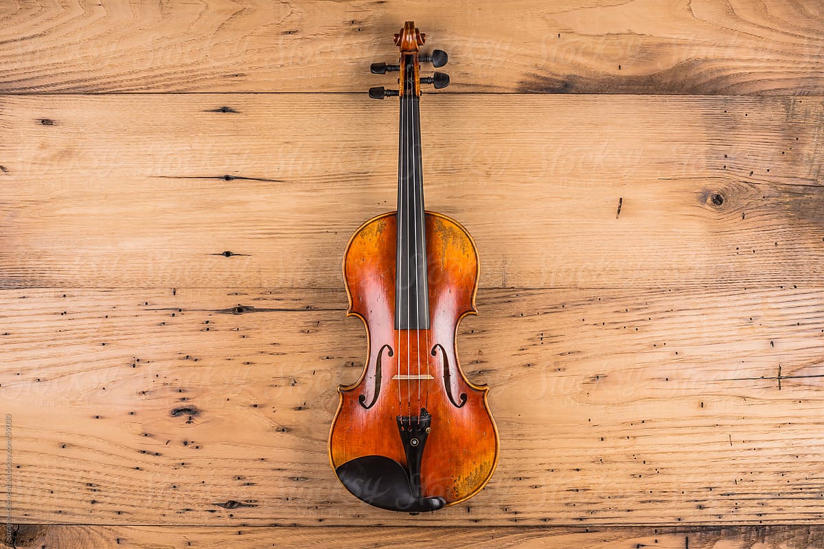 Vintage Violin Musical Instrument