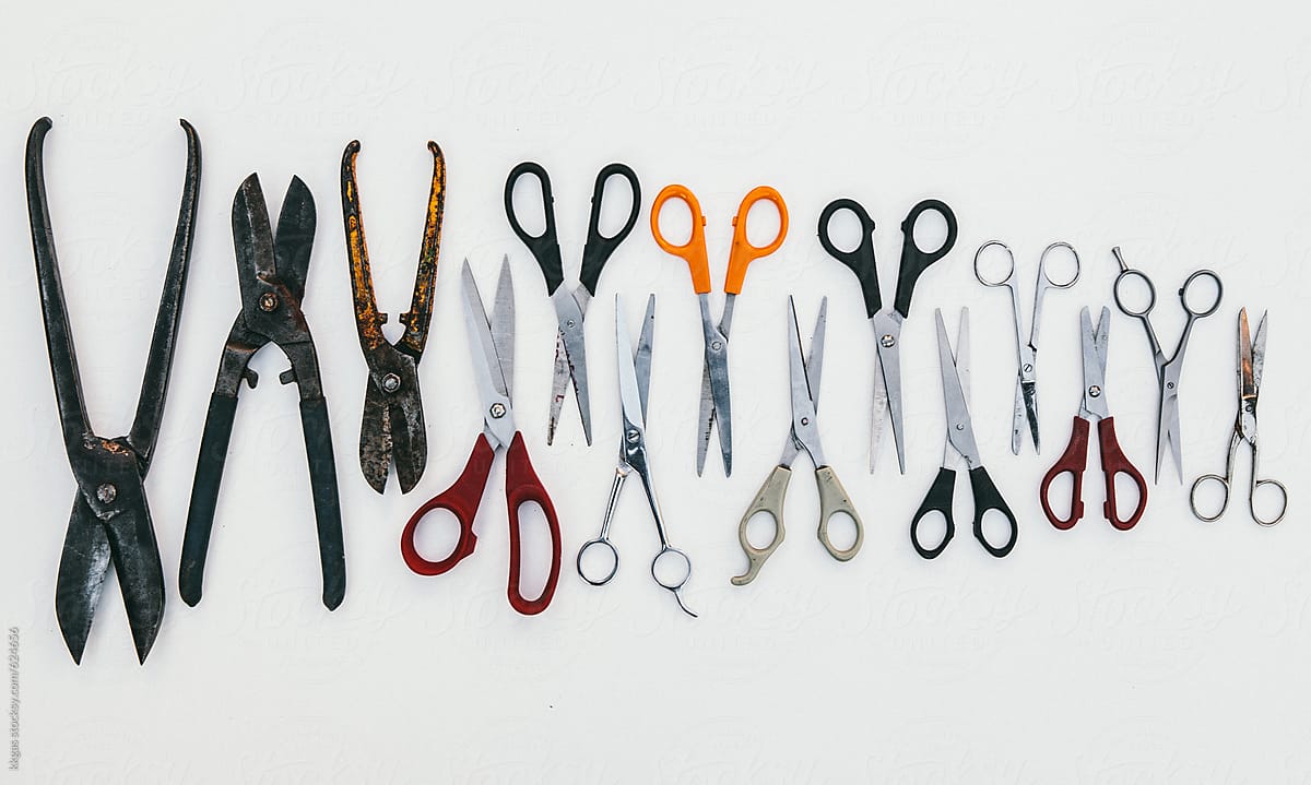different types of scissors