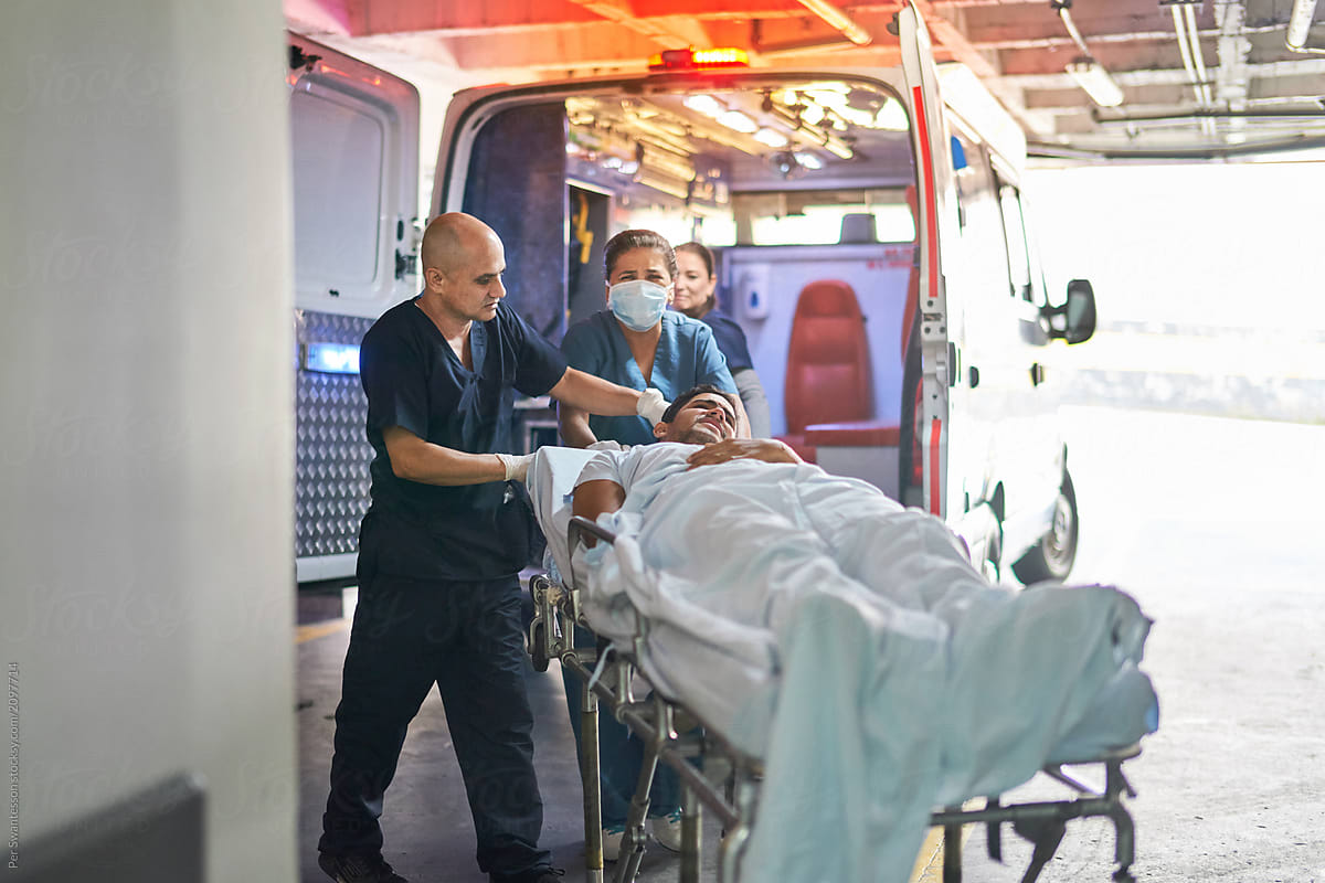 Hospital: Ambulance, patient