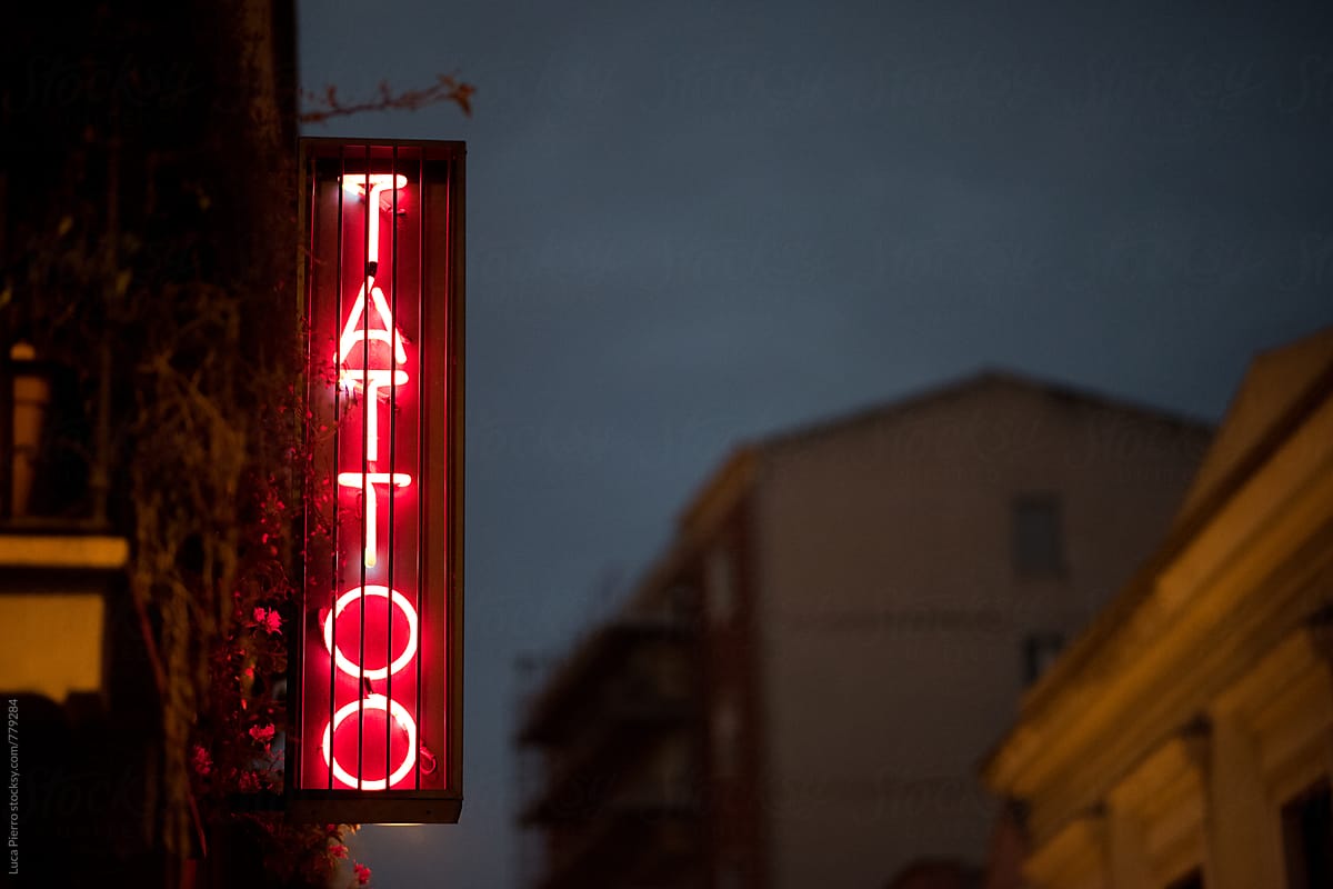 Tattoo neon lights