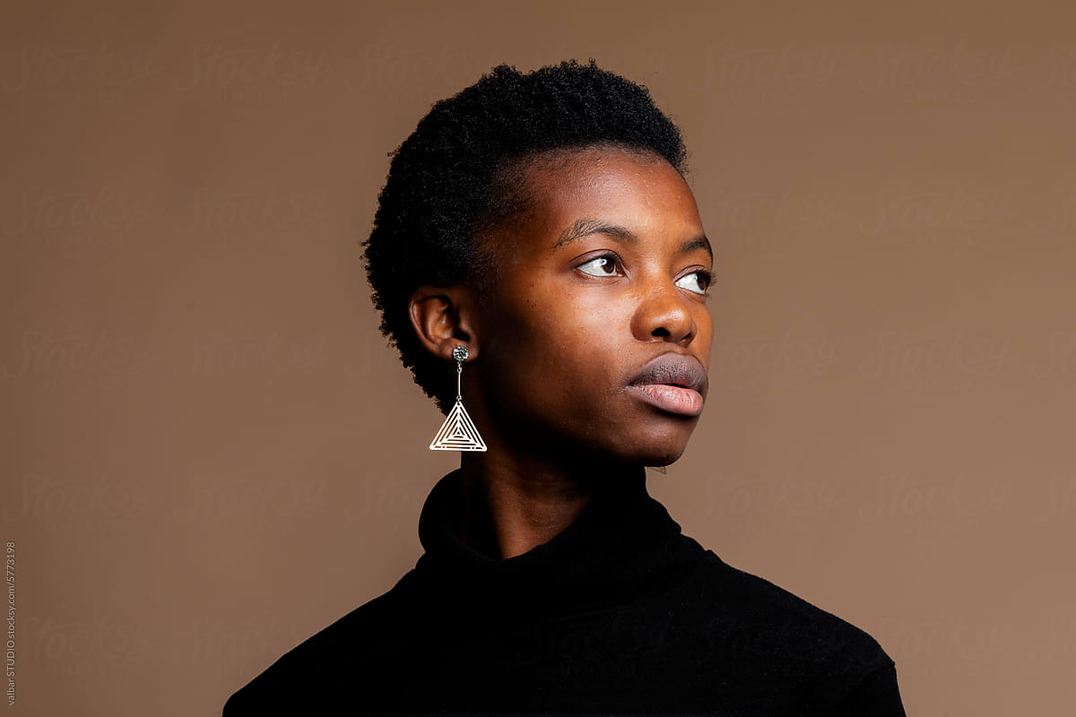 black woman portrait