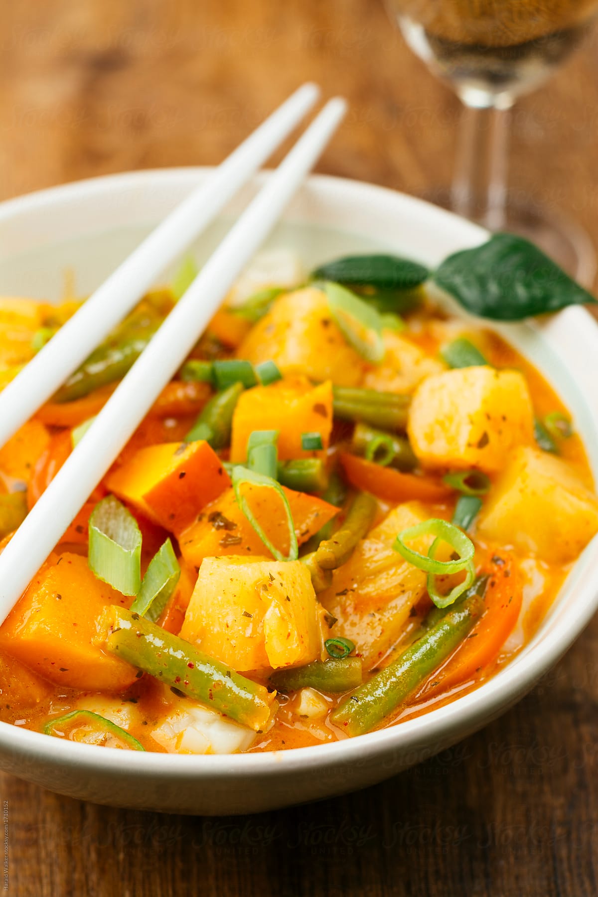 Thai Squash and Pineapple Curry