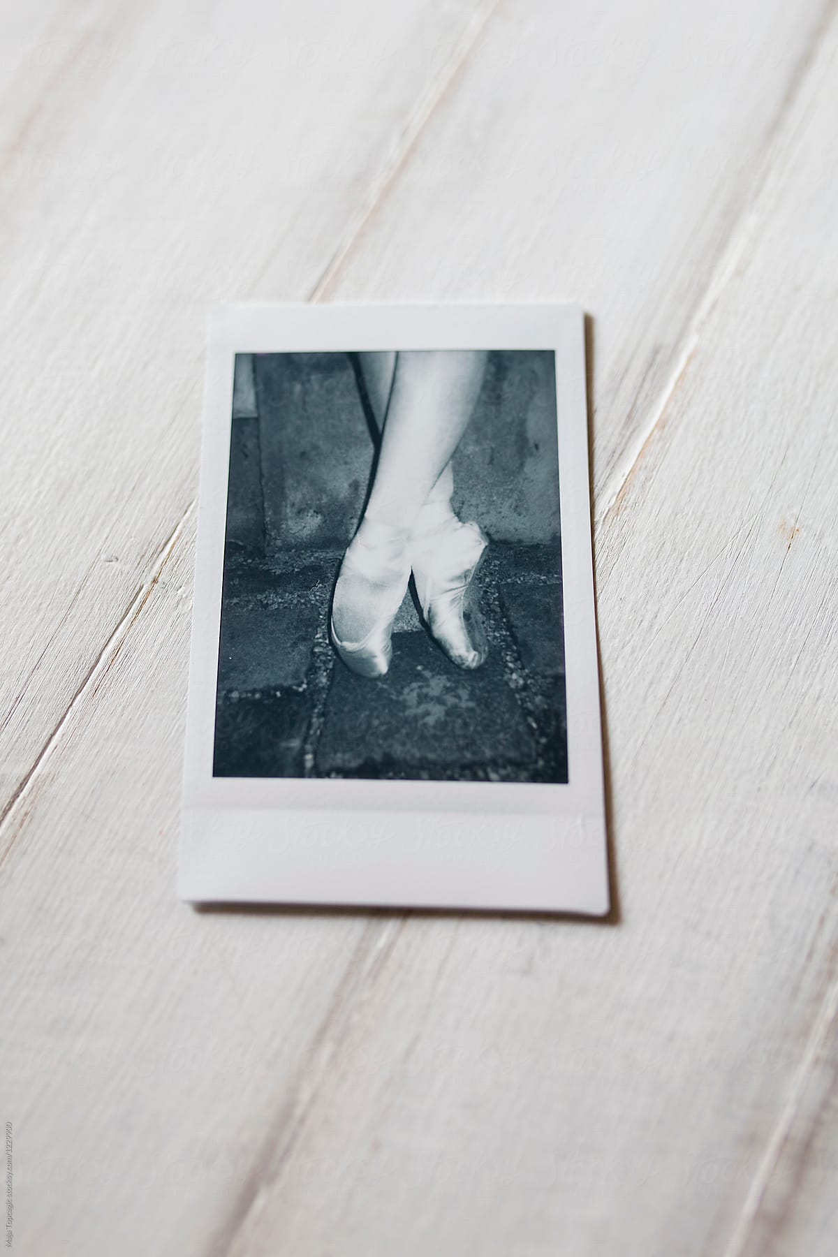 Polaroids of a dancing ballerina