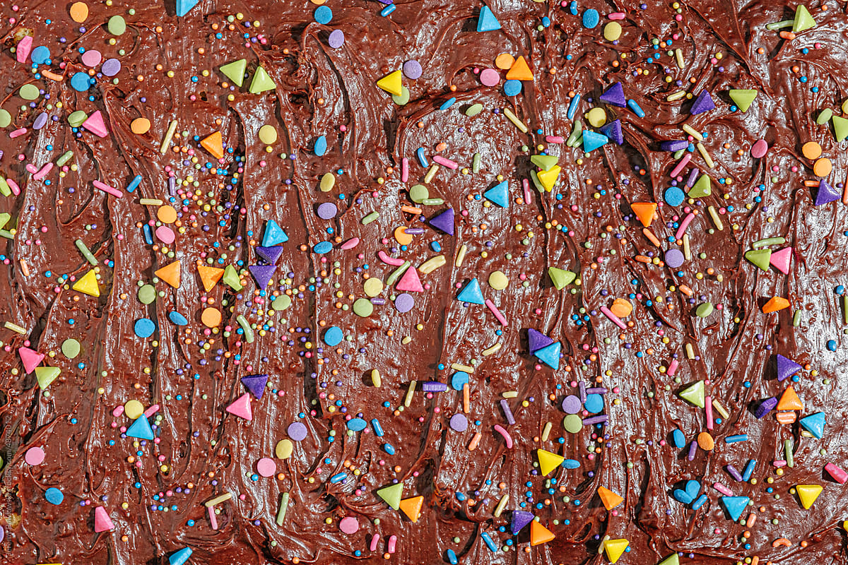 Colorful Cake Sprinkles