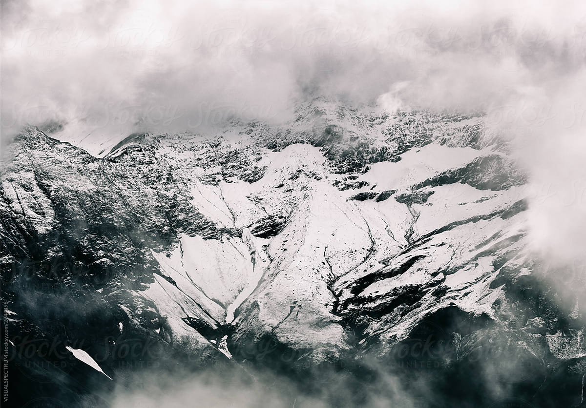 Swiss Alps - Awe-inspiring Mountain Face