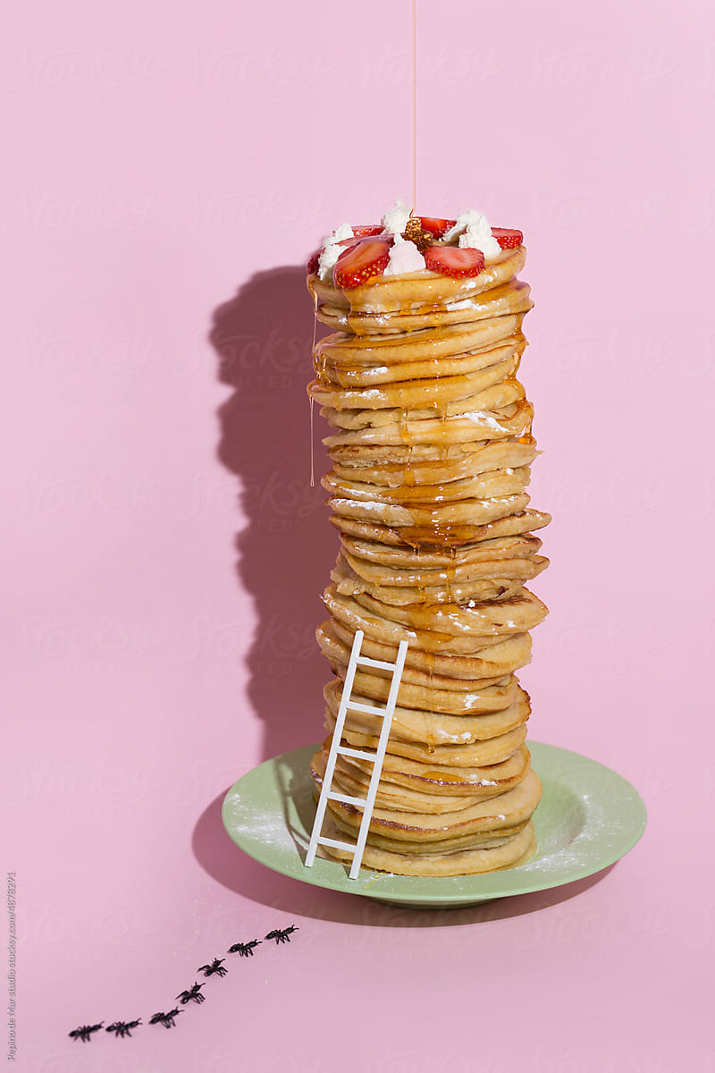 Pancakes tower