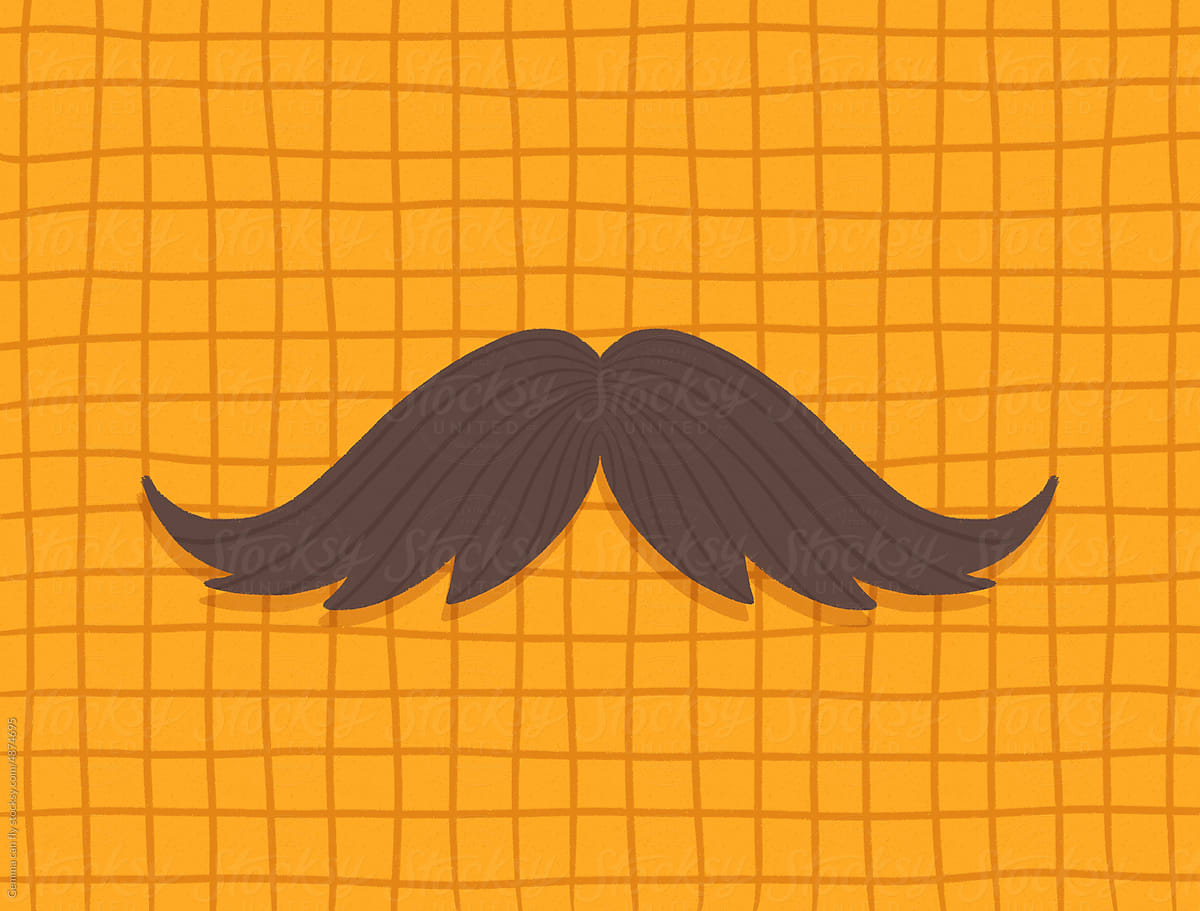 Movember. November moustache