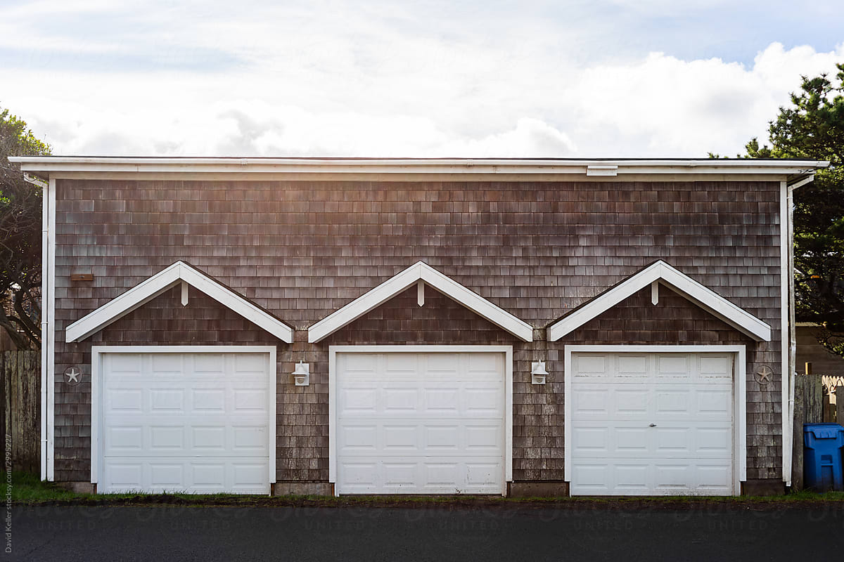 3 garage doors