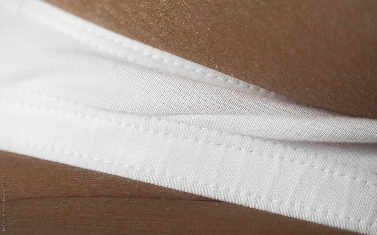 White Elastic Band Of Male Underwear