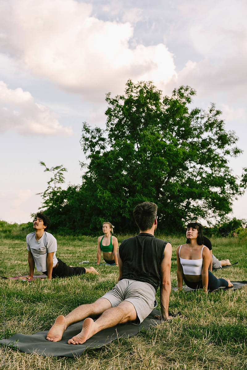 Yoga Class in Green City Park