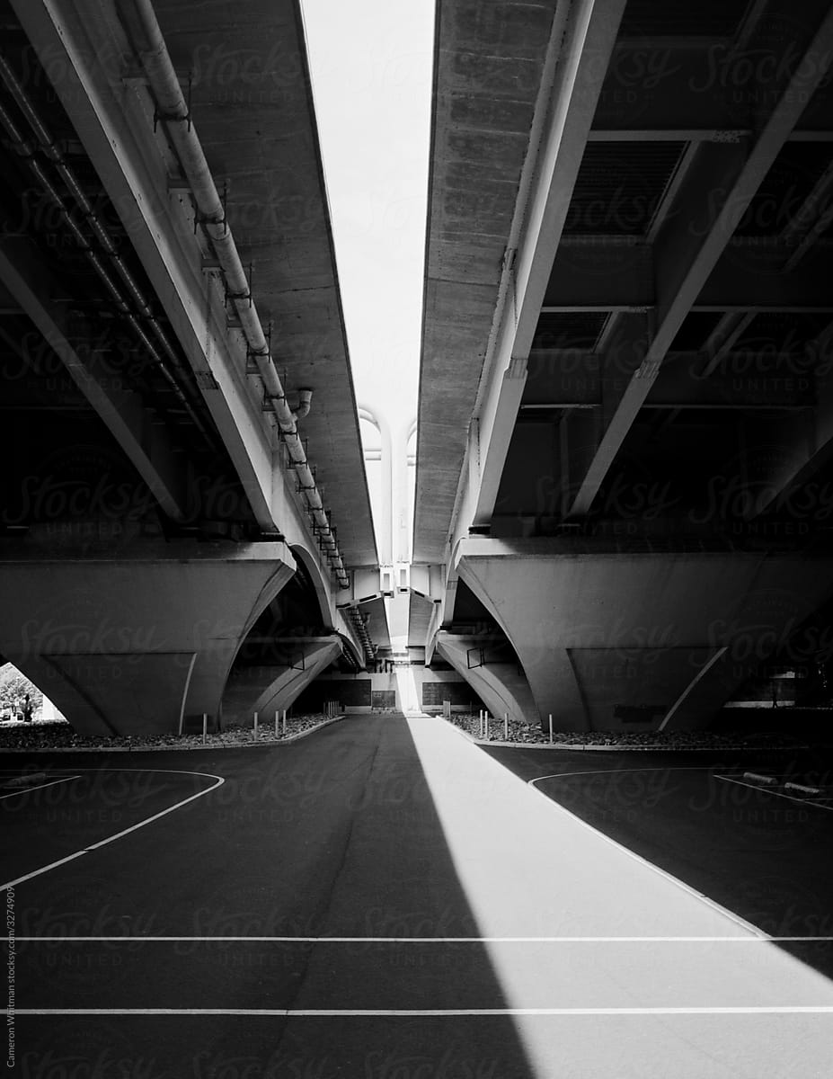 Woodrow Wilson Bridge architectural abstract
