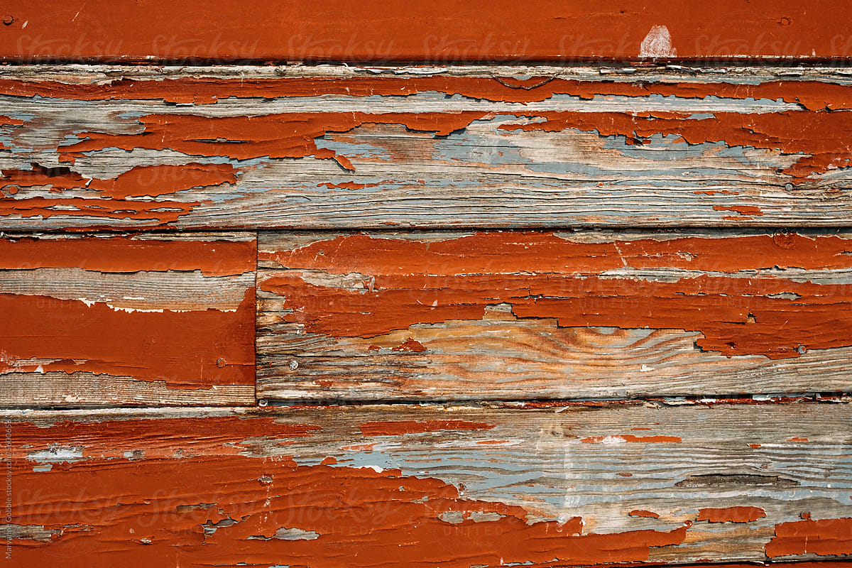 Peeling Paint on the old Coupeville Wharf