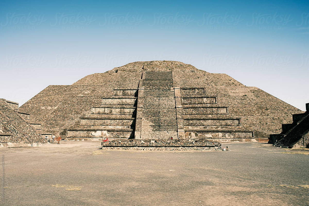 Teotihuacan Ruins In Mexico
