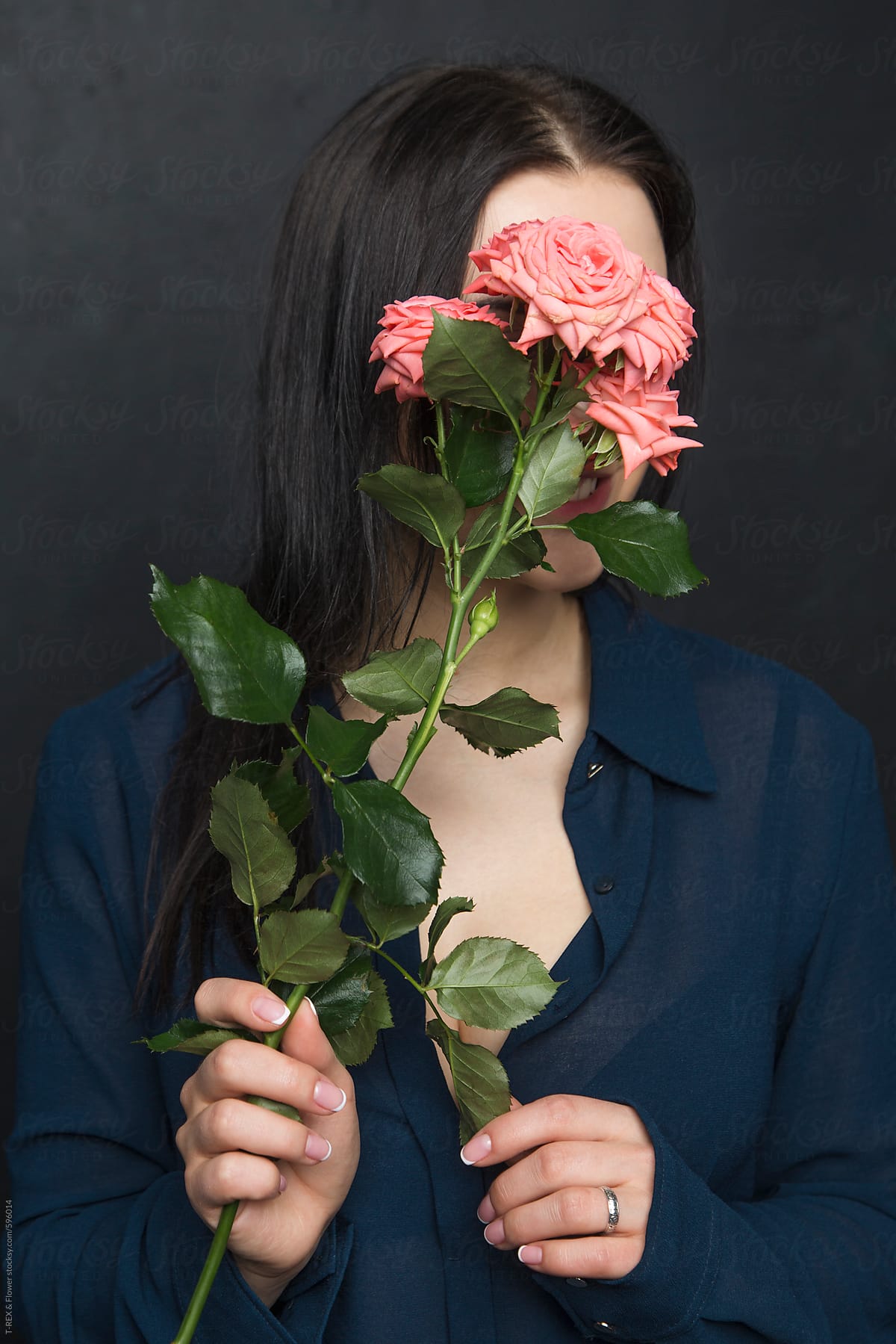Woman Covering Face With Roses By Stocksy Contributor Danil Nevsky Stocksy 