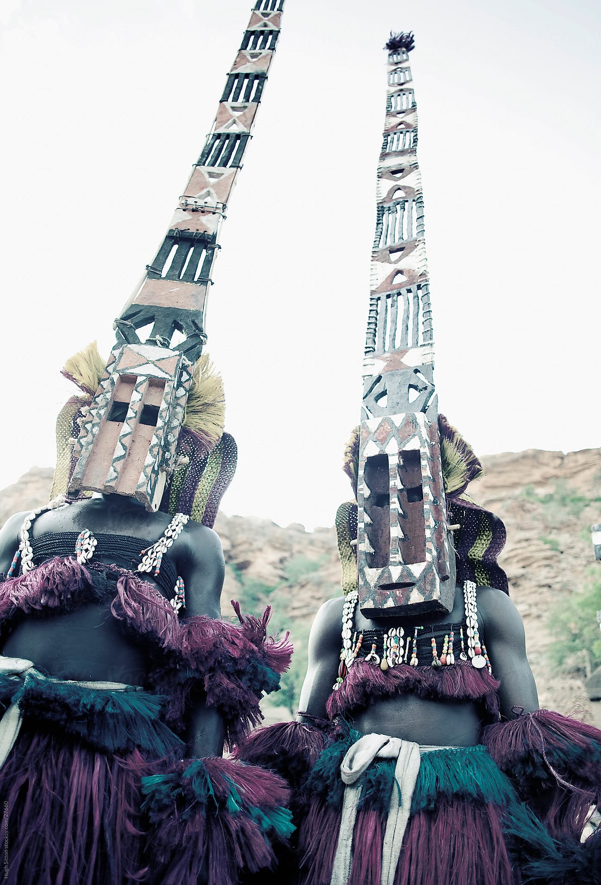 Dogon Dancers. Mali