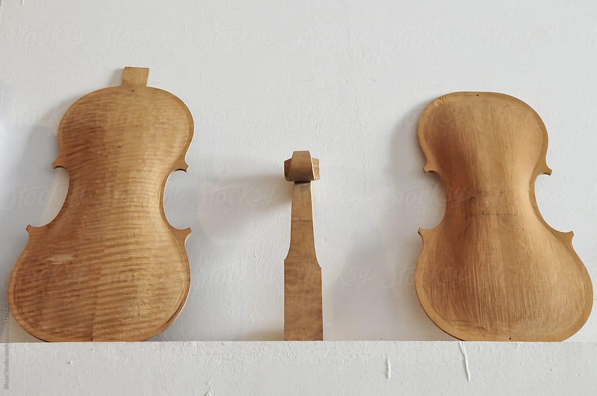 The creation of a violin