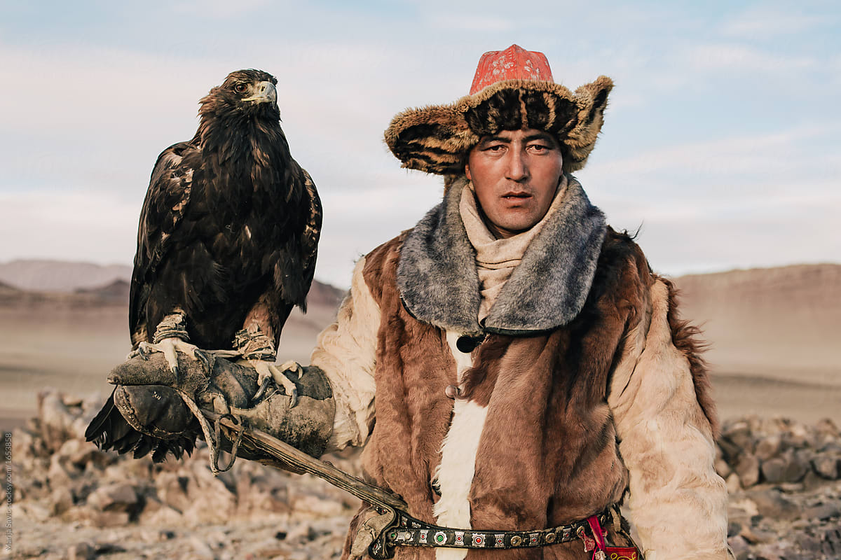 Kazakh Eagle Hunter