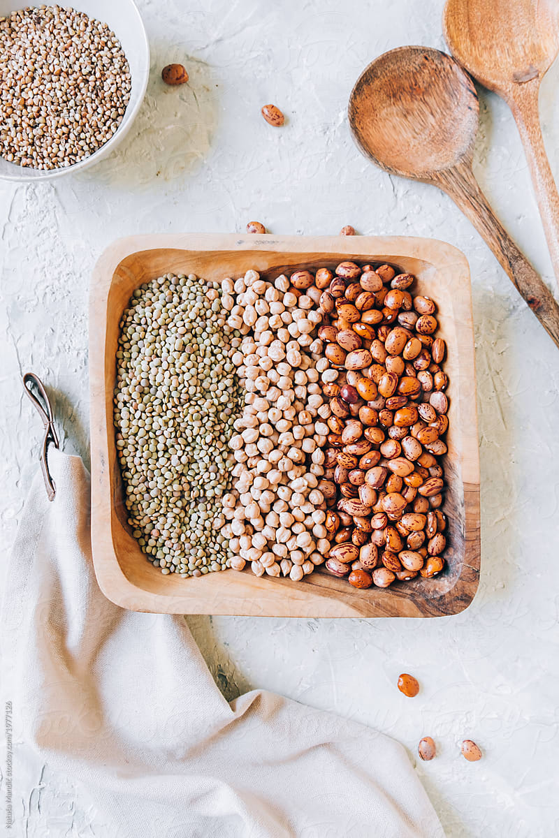 Dried beans and lentils