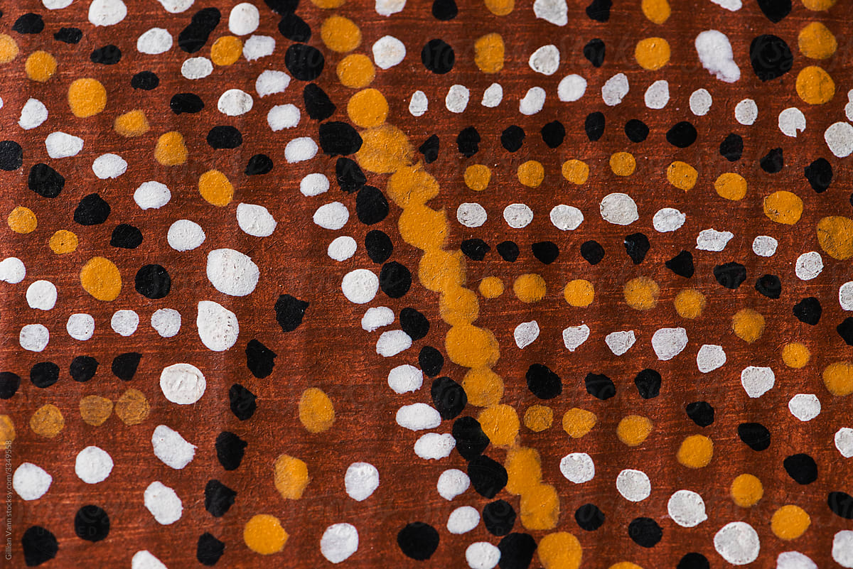 aboriginal dot painting