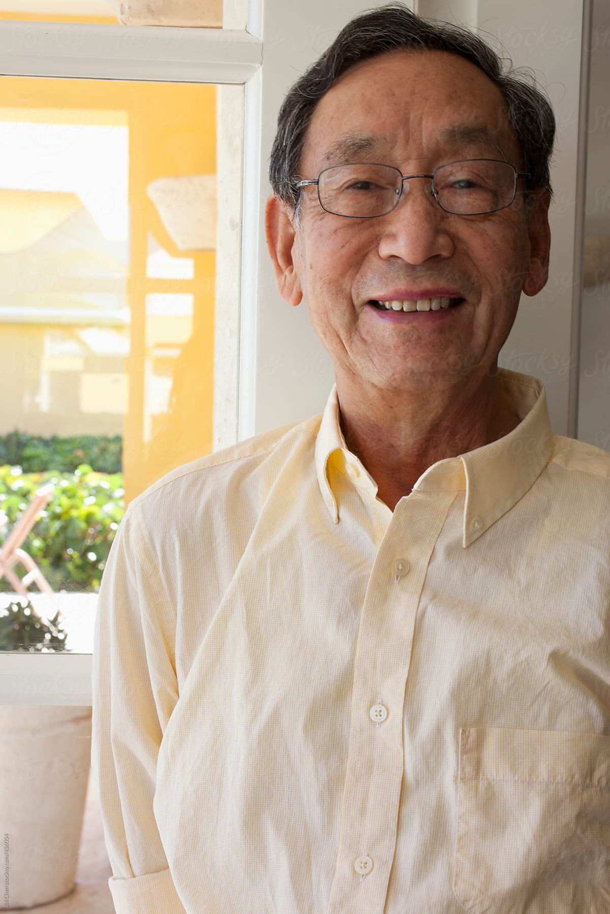 Portrait of Asian Senior