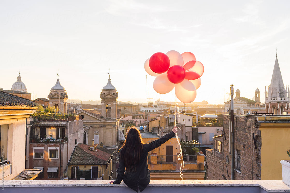 Balloons over Roma
