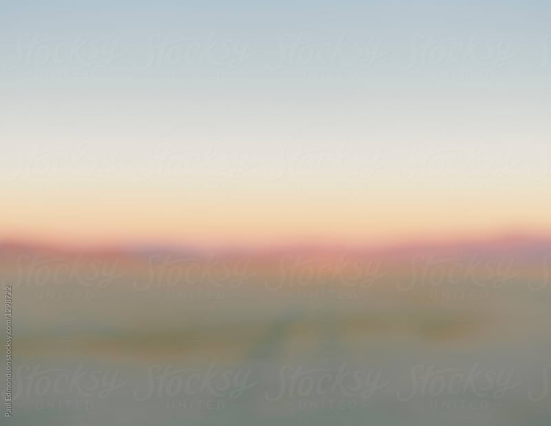 Abstract of Black Rock Desert at dawn