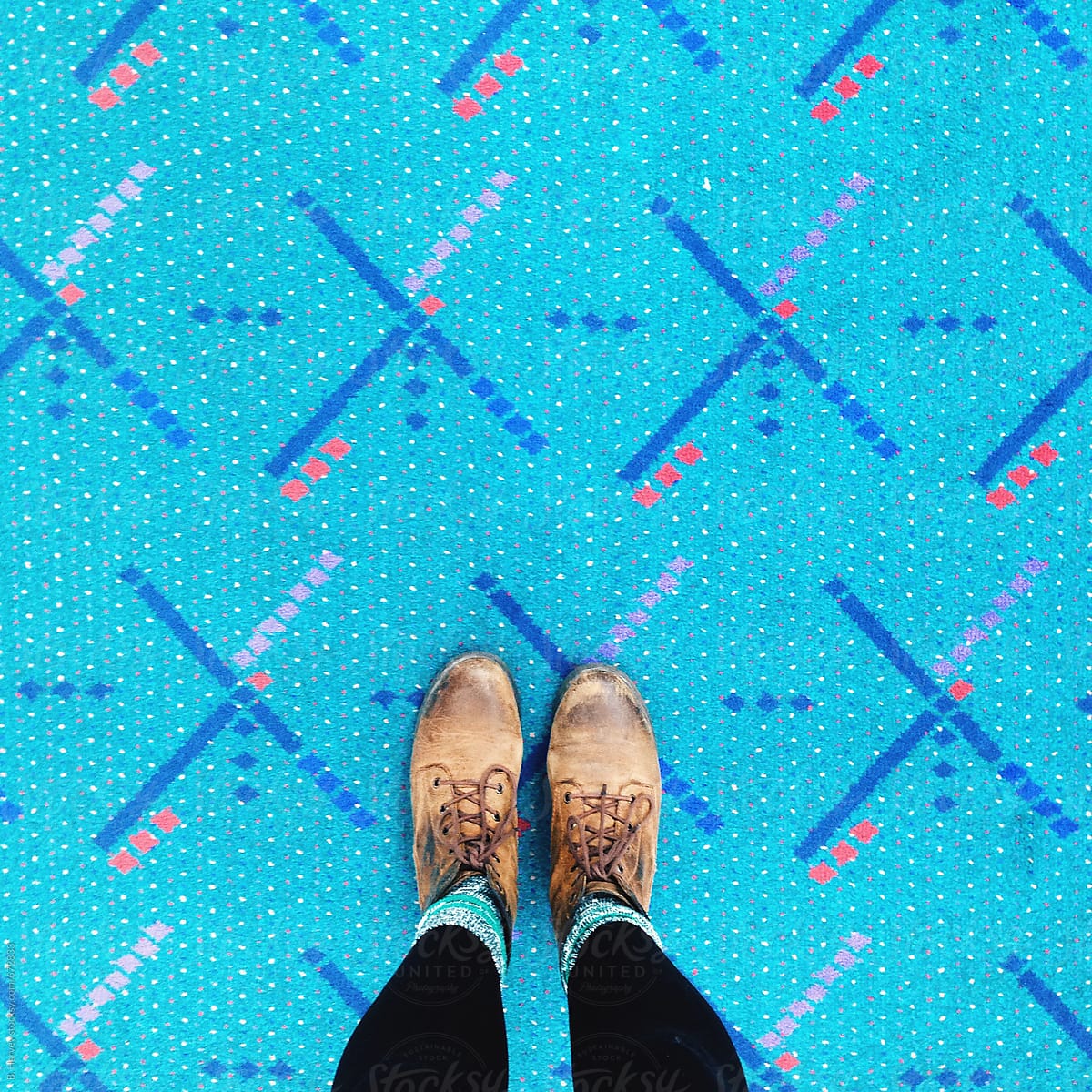 Portland Airport Carpet By Stocksy Contributor Branden Harvey Stories