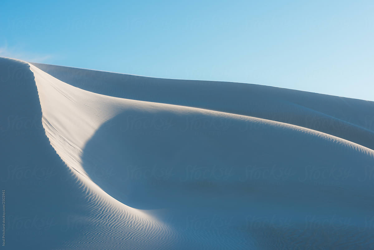 The Sand Dunes Of Lancelin Western Australia